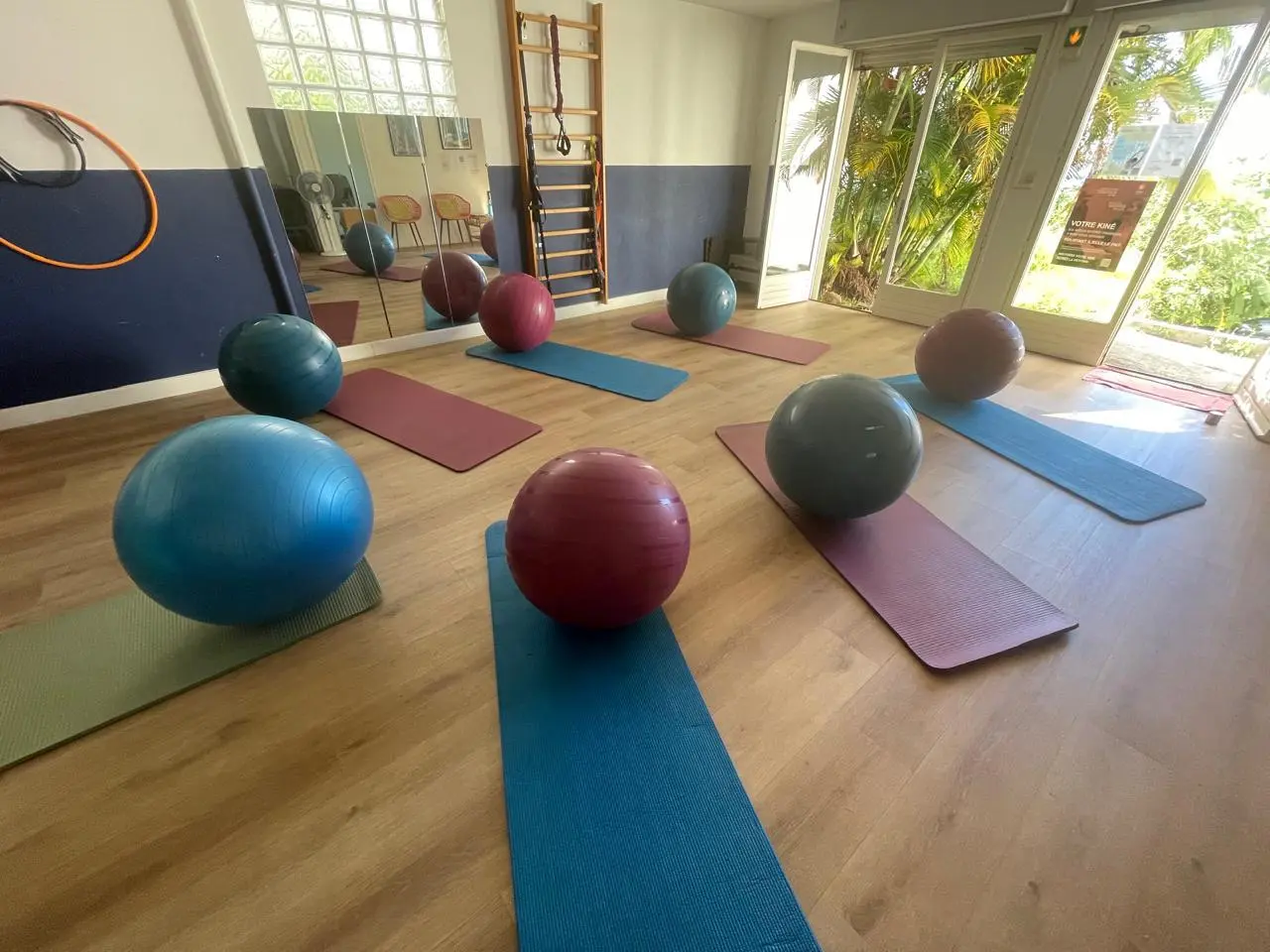Cabinet de Pilates à La Montagne, La Réunion — cours collectifs avec Mathilde Morillon, kinésithérapeute